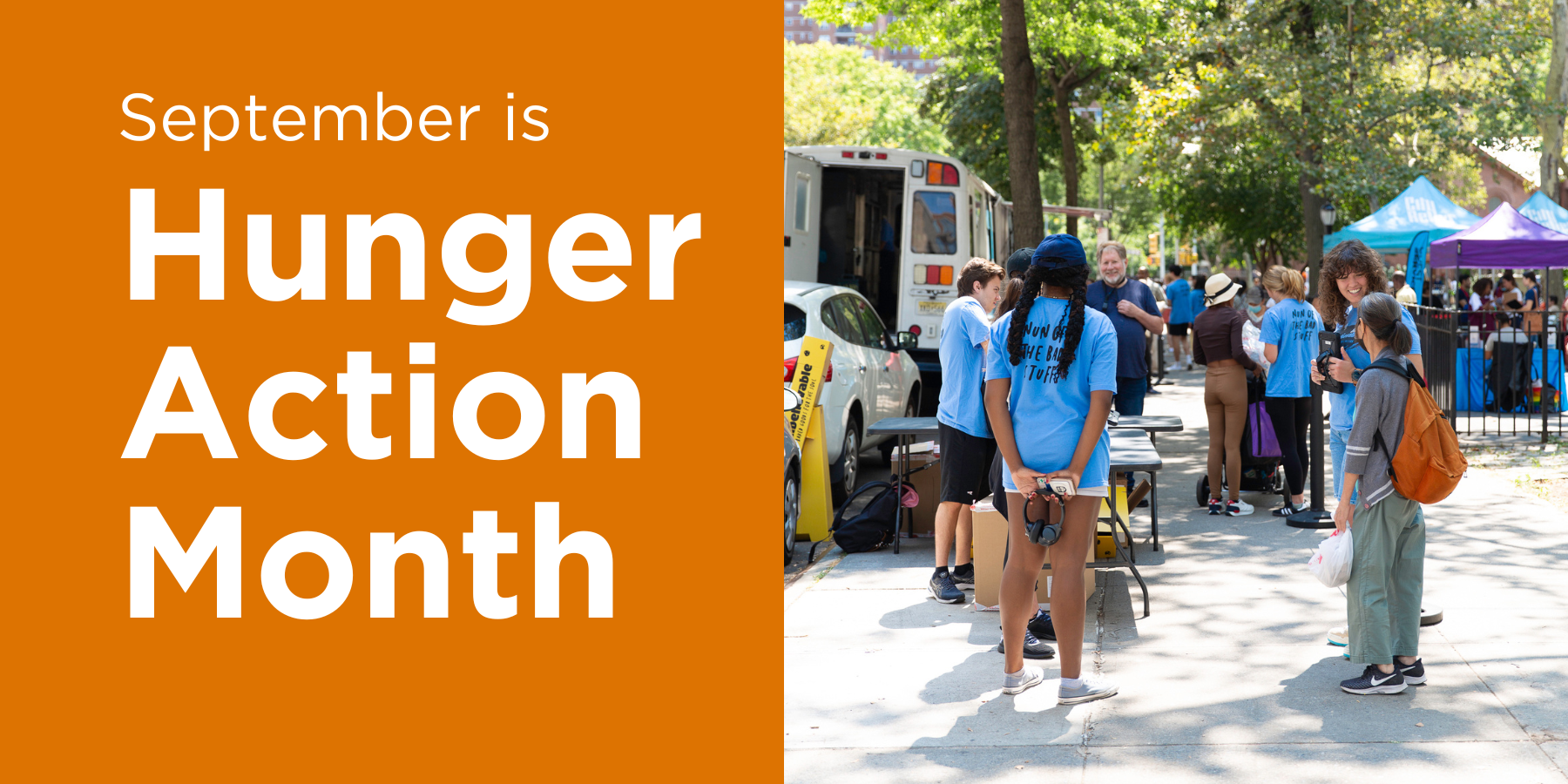 We Celebrate Hunger Action Month