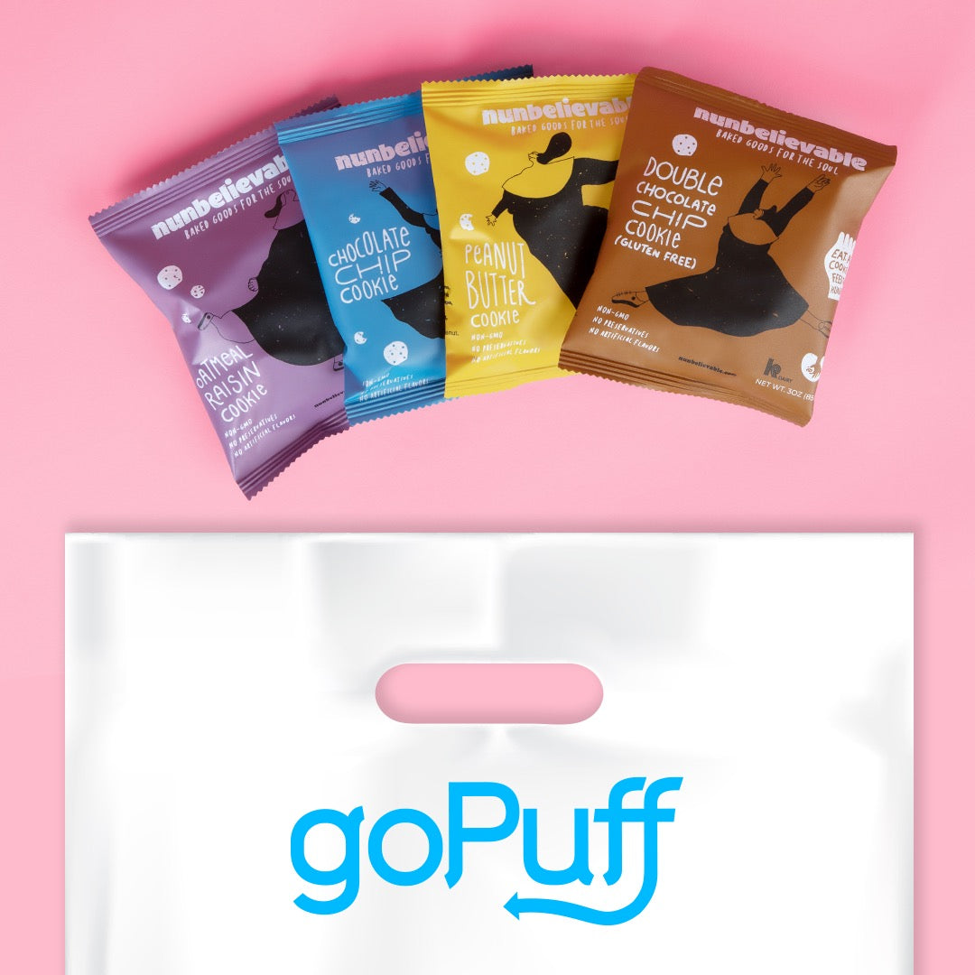 Get Fast, Around-the-Clock Delivery of Nunbelievable Cookies From goPuff