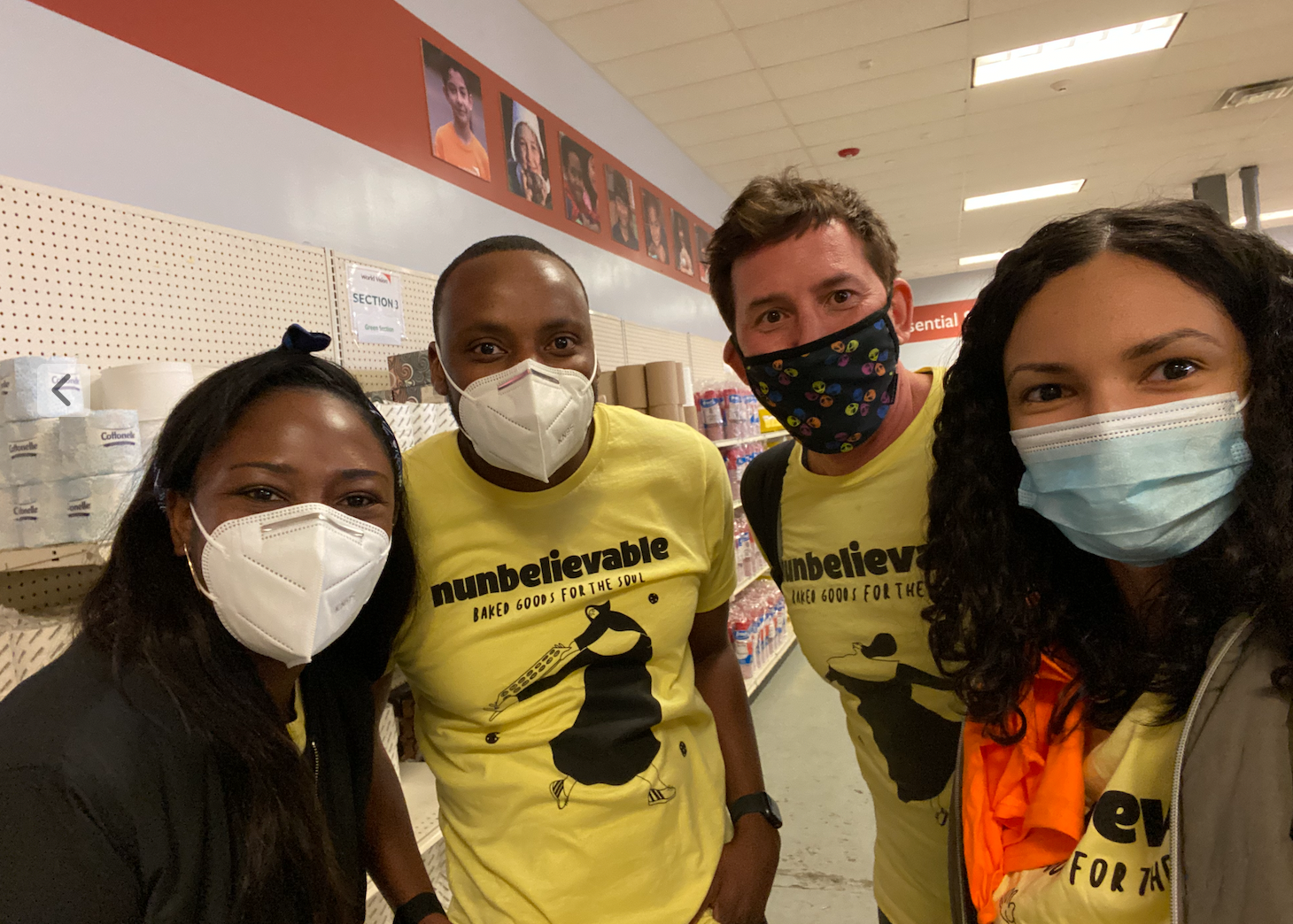 World Vision Provides a Nunbelievable Volunteering Experience