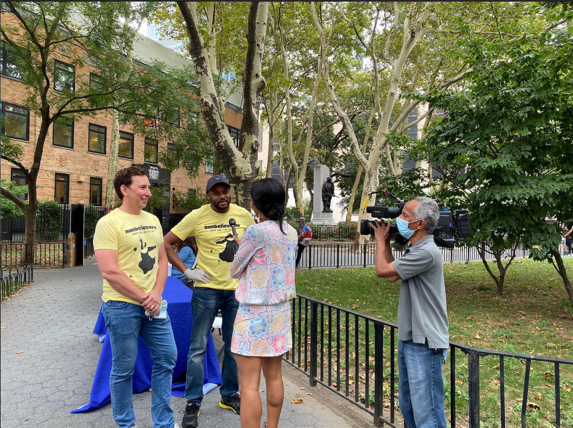 Nunbelievable's Noble Mission Featured on Good Day New York, Fox 5 NY News