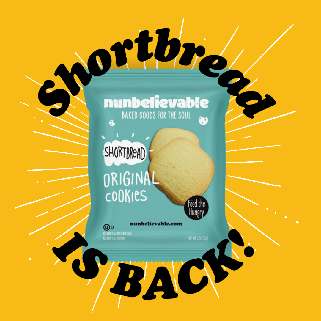 Nunbelievable Shortbread Cookies are Back in the Perfect Snack Size