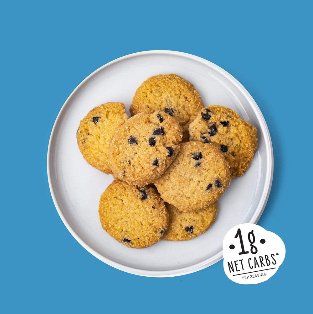Chocolate Chip Cookies (Low Carb, No Sugar Added, Gluten Free)