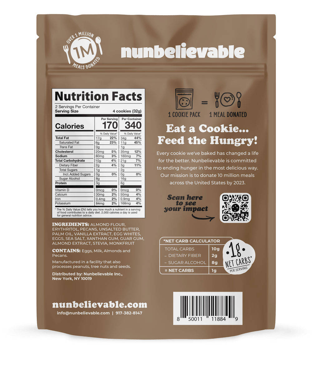 Assorted Low Carb Cookies (Sugar Free, Grain & Gluten Free) 4-Pack