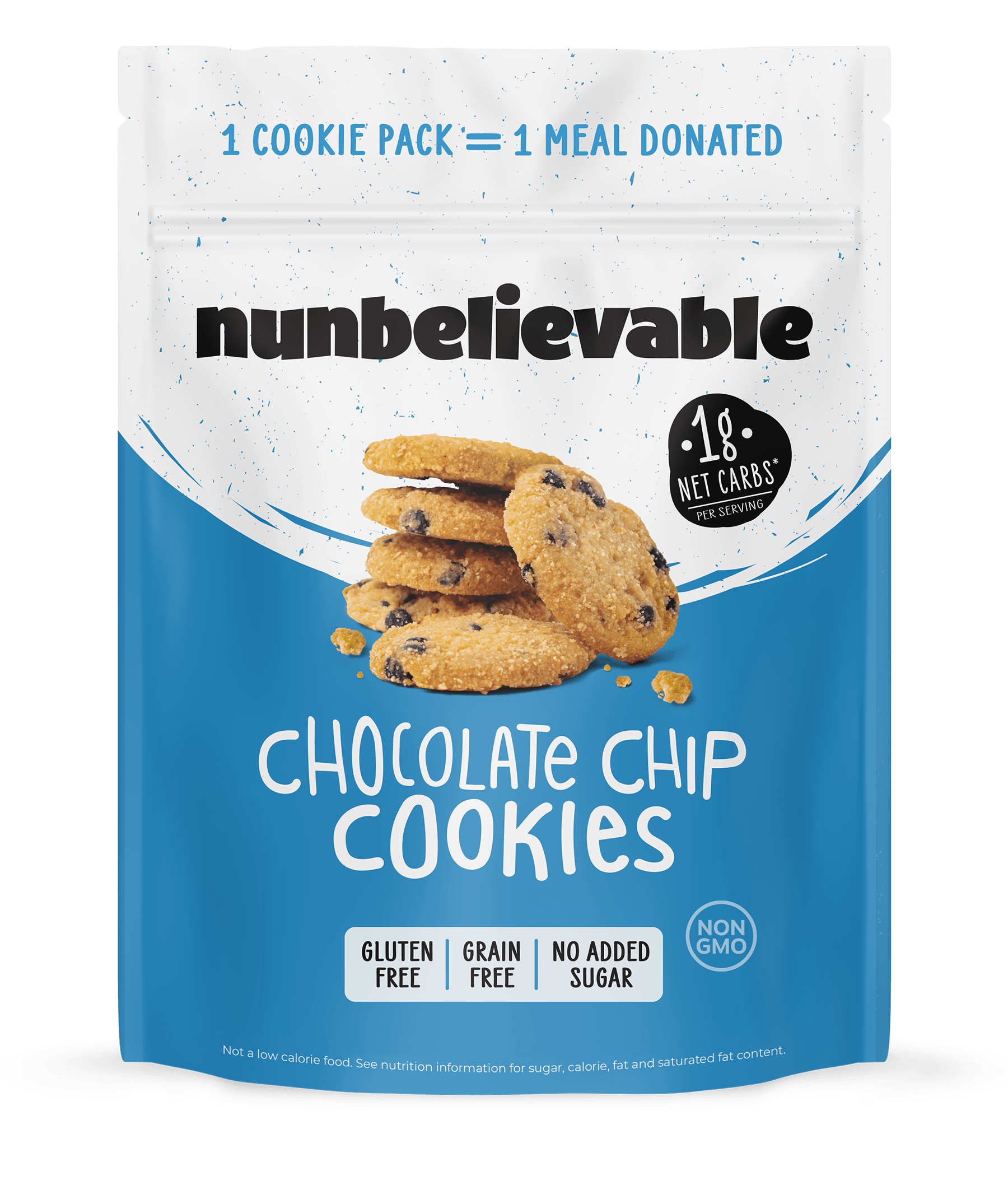 Chocolate Chip Cookies (Low Carb, No Sugar Added, Gluten Free)