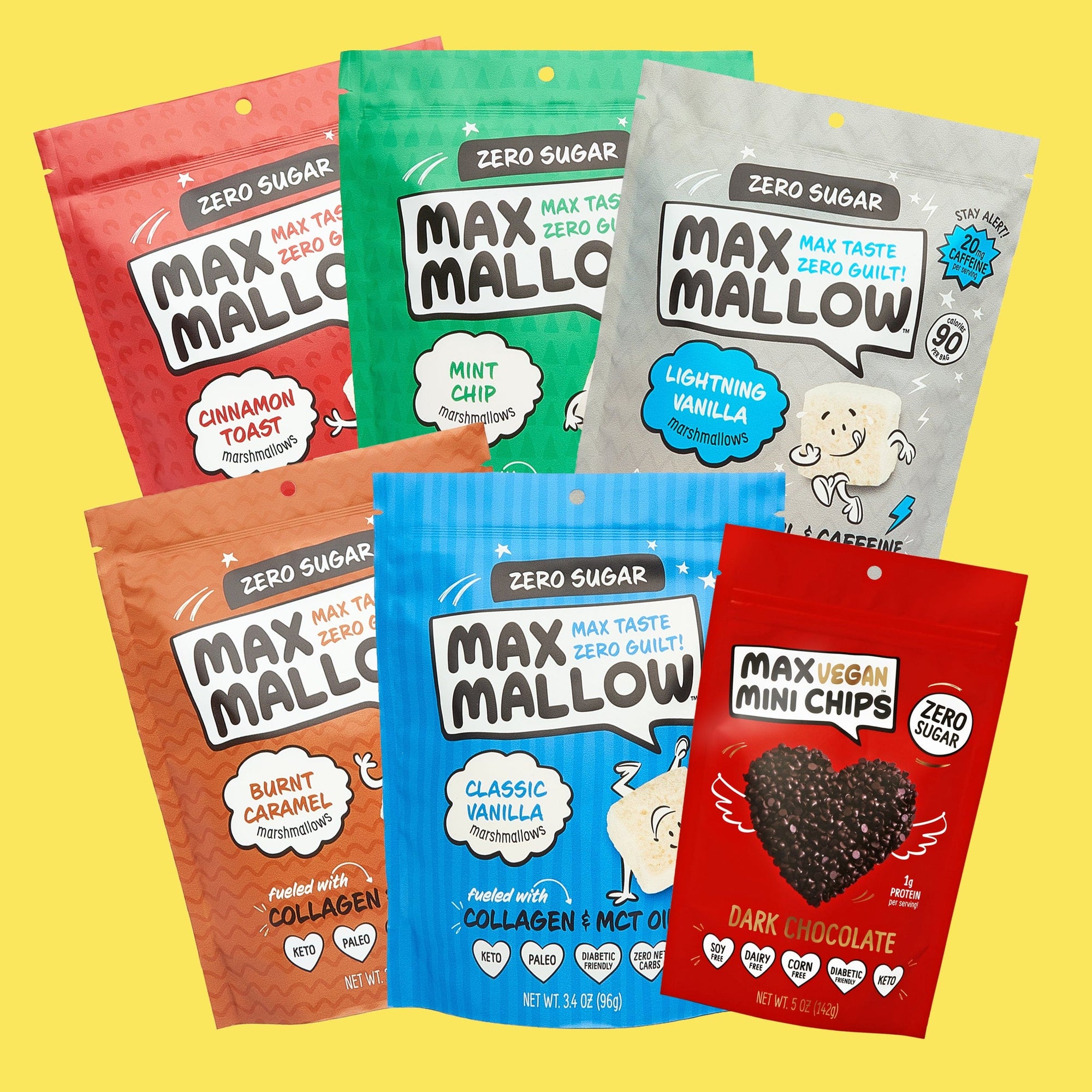 NEW Low Carb Keto Marshmallows - 6 pack