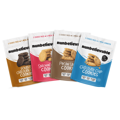 Assorted Low Carb Cookies (Sugar Free, Grain & Gluten Free) 4-Pack