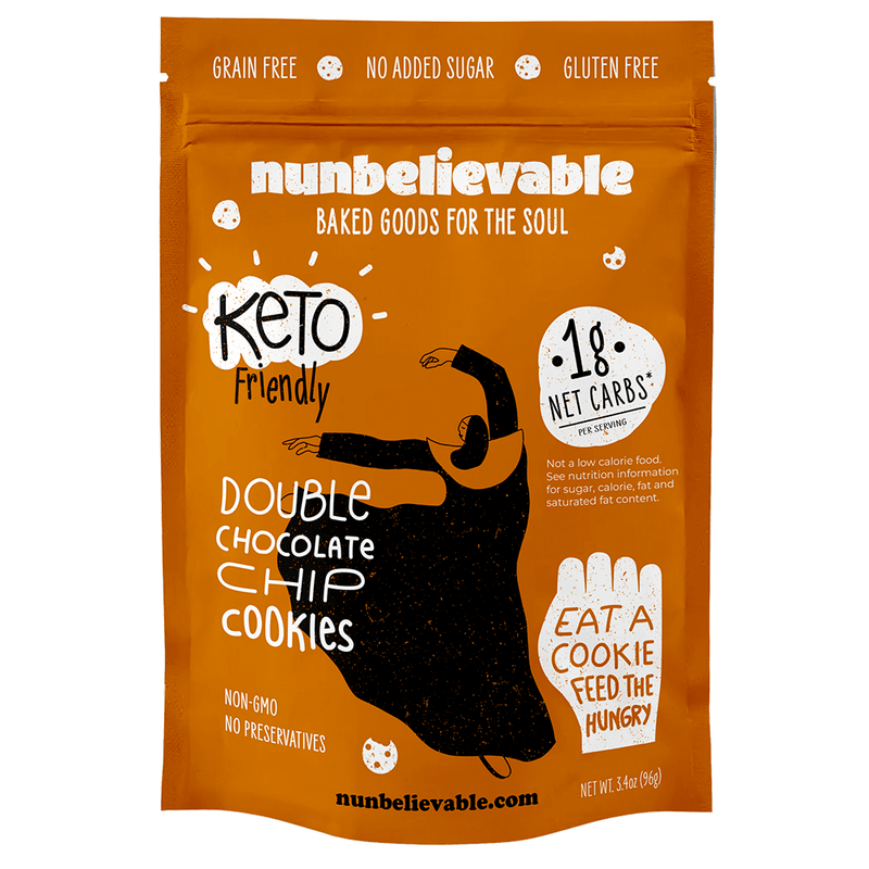 Double Chocolate Chip Cookies (Low Carb, No Sugar Added, Gluten Free)