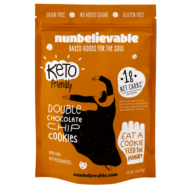 Double Chocolate Chip Cookies (Low Carb, No Sugar Added, Gluten Free)